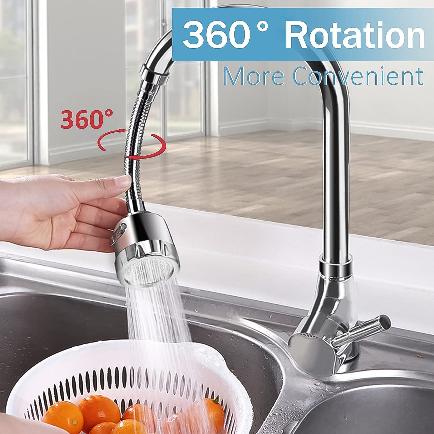 Keenovo Faucet Sprayer Tap Extender Keenovo Faucet Sprayer Tap Extender